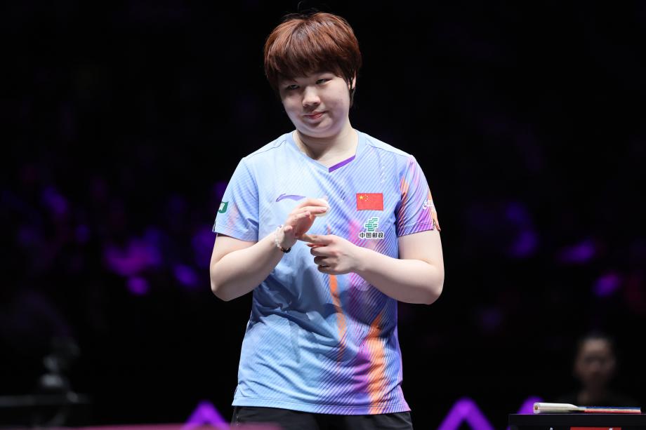 开云体育网址-WTT重庆冠军赛-蒯曼4-1战胜王艺迪晋级决赛